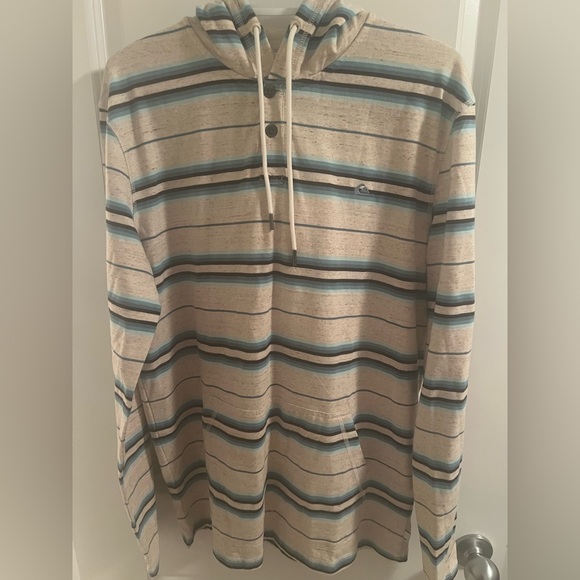 Men’s Quiksilver LongSleeve Lightweight Hoodie - Picture 1 of 2